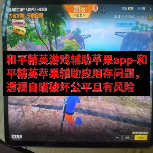 和平精英游戏辅助苹果app-和平精英苹果辅助应用存问题，透视